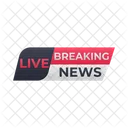 Breaking news  Icon