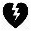 Breakup Broken Heart Icon