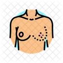 Breast Reconstruction Surgery Icon