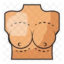 Breast Surgery Breast Lift Icon