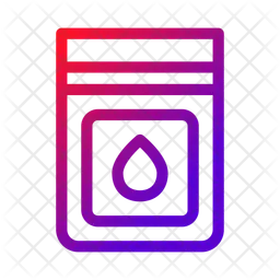 Breast milk bag  Icon