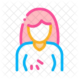 Breast Swelling  Icon