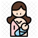 Breastfeeding Mother Breast Icon