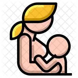 Breastfeeding Baby  Icon