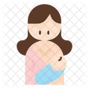 Breastfeeding Mother Breast Icon