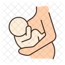 Breastfeeding Newborn Breastfeeding Mother Feeding Icon