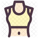 Female Breasthood Bra Icon