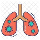 Breath Infection  Icon