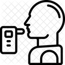 음주 측정기  아이콘