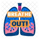 Breathe Out  Icon