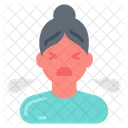 Breathing difficulty  Icon