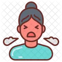 Breathing difficulty  Icon