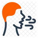 Breathing Exercise Inhale Exhale Icon