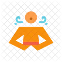 Breathing Calm Relaxation Icon