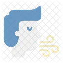 Airflow Breathing Health Icon