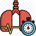 Breathing Rate Breathe Lungs Icon