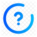 Brecha Circulo Pregunta Ui Interfaz De Usuario Icono