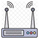 Breitband Modem Router Symbol