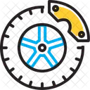 Bremse Gerat Verlangsamen Symbol