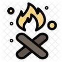 Feuer brennen  Symbol