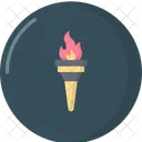 Brennende Fackel  Symbol