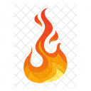 Brennende Flamme  Symbol