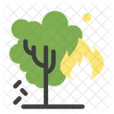 Brennender Baum  Symbol