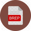 Brep File Format Icon