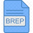 Brep File Format Icon