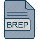 Brep File Format Icon