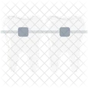 Apparecchi Ortodontici Dentali Bocca Icon