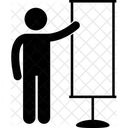 Brettstander Schild Banner Symbol