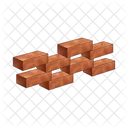 Brick Wall Construction Icon