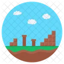 Brick Game Video Game Brick Breaker Icon