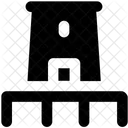 Brick Tower Factory Icon