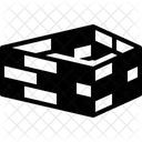 Brick Wall Concrete Icon