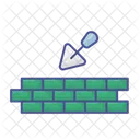 Brick Trowel Lineal Style Iconscience And Innovation Pack Icon