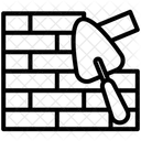 壁、建設、レンガ アイコン