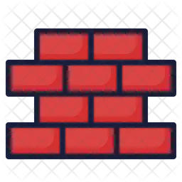 Brick wall  Icon