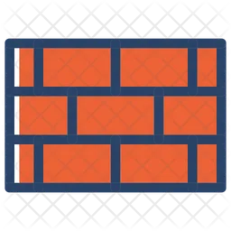 Brick Wall  Icon