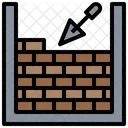 Brick Wall Construction  Icon