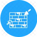 Brick Wall Construction Building Icon