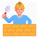 Bricklayer  Icon