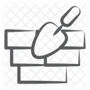 Construction Brick Staining Building Construction Icon