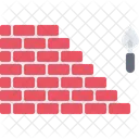 Bricklaying Brick Wall Icon
