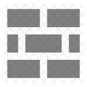 Bricks Wall Building Icon