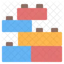 Bricks Kid And Baby Toy Blocks Icon