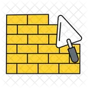 Wall Construction Bricklayer Bricks Construction Icon
