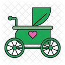 Carriage Transport Baby Icon