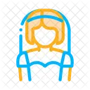 Character Bride Woman Icon